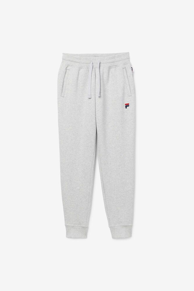 Fila Pants Chardon Jogger Mens Grey - India GHC-901865